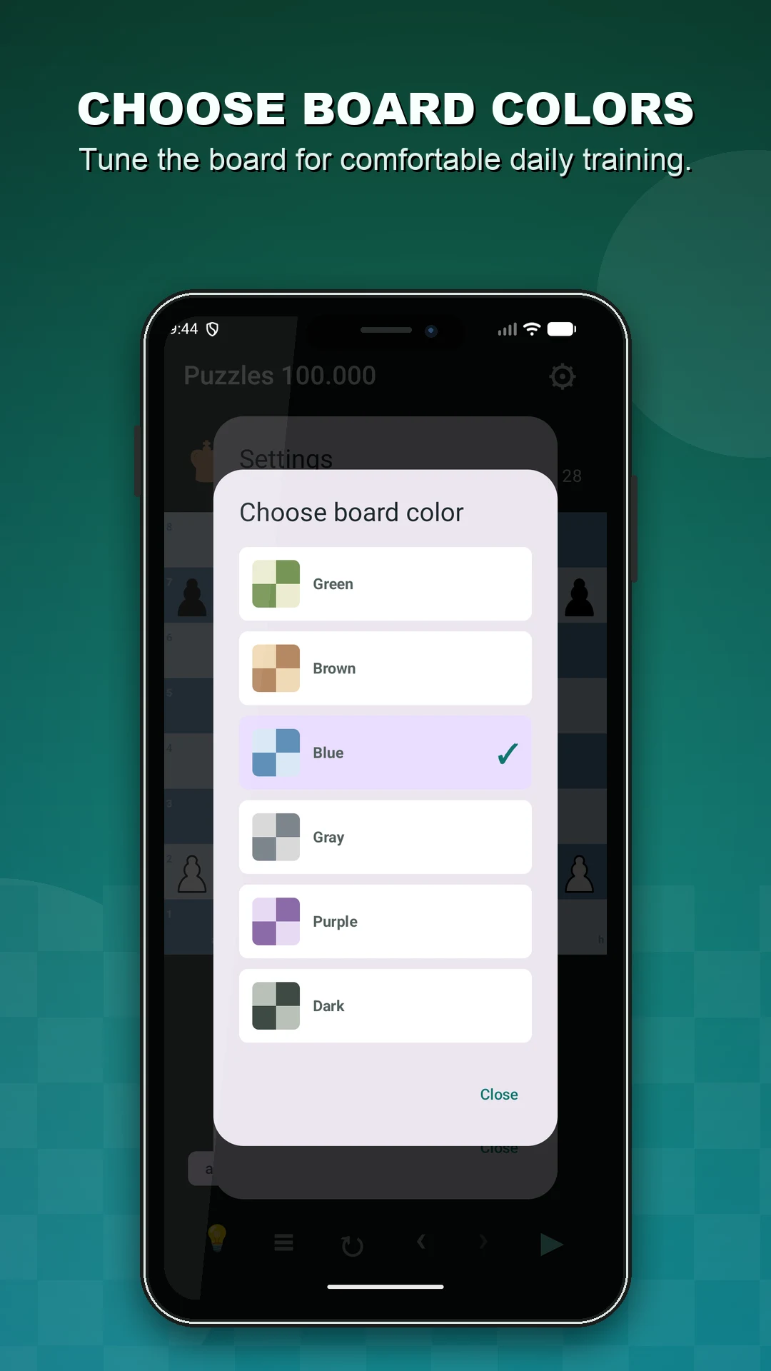 Chess Puzzle 100.000 screenshot